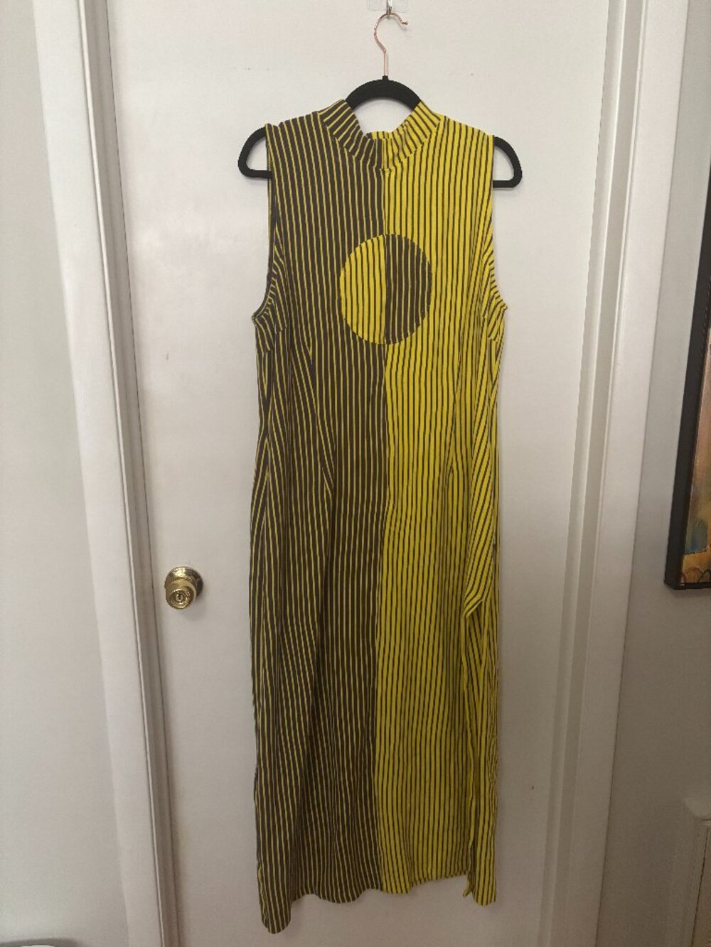 FBC Fashion Brand Company 2X Stripe Maxi in yellow